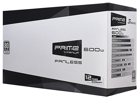 Блок питания Seasonic Prime Titanium 600W