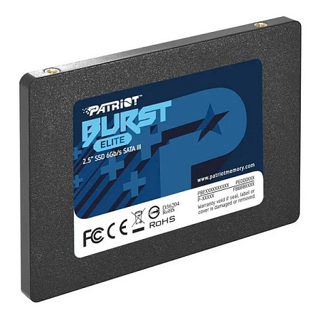 SSD накопитель 1.92TB Patriot Burst Elite PBE192TS25SSDR