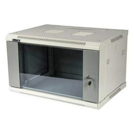 Шкаф настенный Lanmaster TWT-CBWPG-12U-6X6-GY