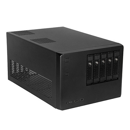NAS chassis Silverstone CS351, mATX, 5 hotswap 3.5" bays