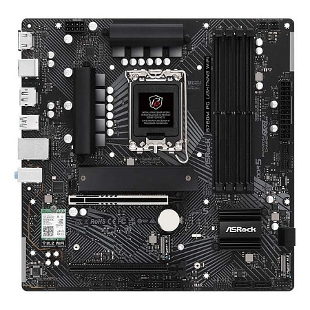Материнская плата ASRock B760M PG LIGHTNING WIFI Материнская плата ASRock B760M PG LIGHTNING WIFI