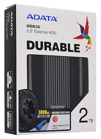 Внешний жесткий диск 2 TB ADATA HD830 AHD830-2TU31-CBK