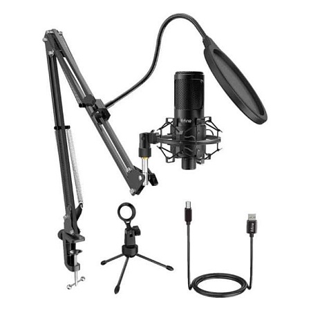 Микрофон Fifine F1 black