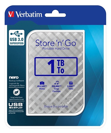 Внешний жесткий диск 1 TB Verbatim 053197
