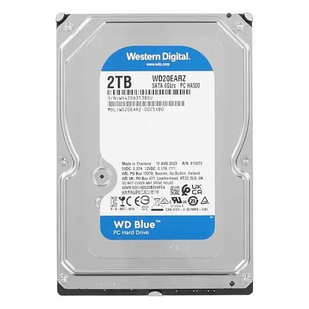 Жесткий диск 2Tb Western Digital Blue WD20EARZ