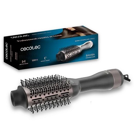 Фен-щетка Cecotec CeramicCare Single Volumizing Air Brush черный