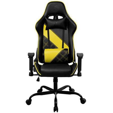 Игровое компьютерное кресло 1stPlayer S02 Black/Yellow