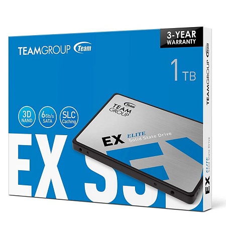 SSD накопитель 1Tb TeamGroup EX2 T253E2001T0C101