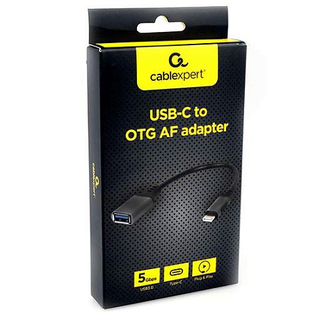 Конвертер Cablexpert A-USB3C-OTGAF-01 USB USB Type-C 3.0 -> USB Af 3.0
