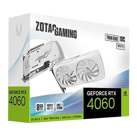 Видеокарта 8 GB ZOTAC GAMING RTX 4060 TE OC WE ZT-D40600Q-10M