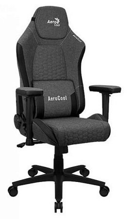 Игровое компьютерное кресло Aerocool Crown Ash Black