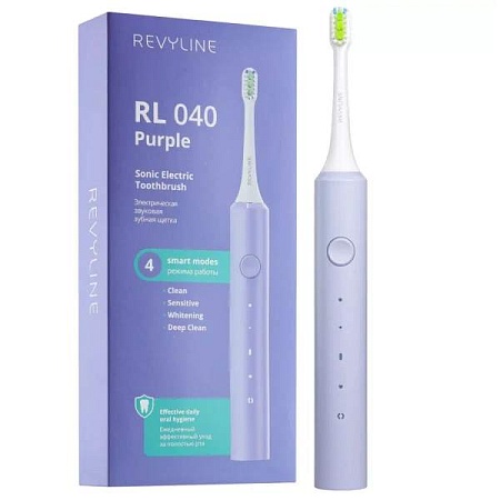 Электрическая зубная щетка Revyline RL 040 фиол. 6512