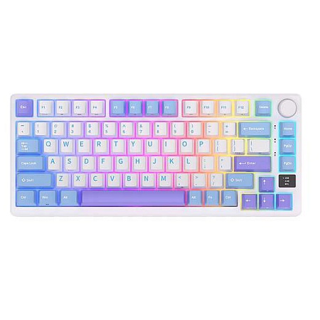 Клавиатура Royal Kludge RKM75 Taro Milk
