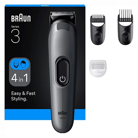 Триммер для бороды и волос Braun AIO3500