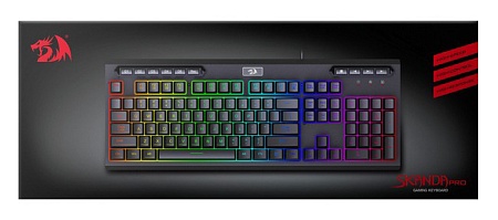 Клавиатура Defender Redragon SKANDA PRO RU Black
