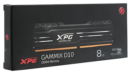 Оперативная память 8 GB ADATA XPG GAMMIX D10 AX4U30008G16A-SB10 Оперативная память 8 GB ADATA XPG GAMMIX D10 AX4U30008G16A-SB10