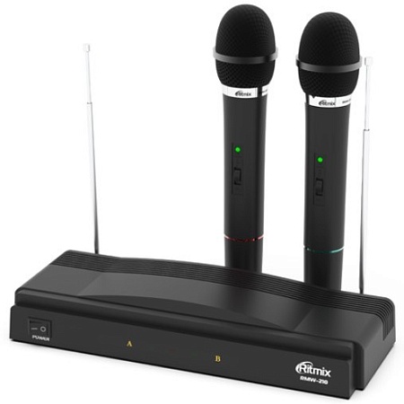 Микрофонная система Ritmix RWM-210 Микрофонная система Ritmix RWM-210
