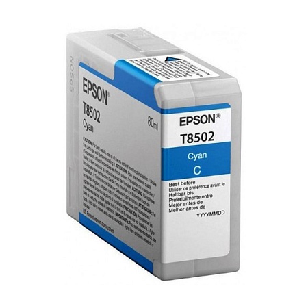 Картридж Epson C13T850200 Cyan T850200 UltraChrome HD ink 80ml