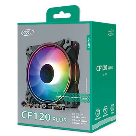 Комплект кулеров для корпуса Deepcool FC120-3 в1
