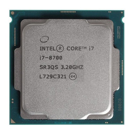 Процессор Intel Core i7-8700