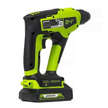Перфоратор Greenworks GD24SDS1K2