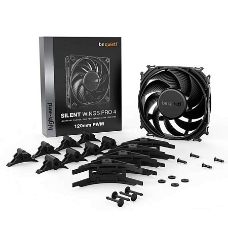Кулер для корпуса Bequiet! Silent Wings PRO 4 120mm PWM