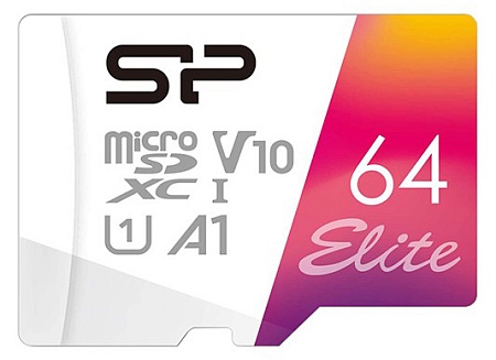 Карта памяти microSDXC 64GB Silicon Power SP064GBSTXBV1V20
