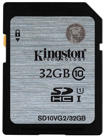 Карта памяти SD 32GB Kingston SD10VG2/32GB