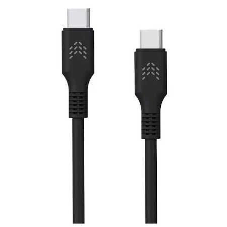 Зарядный кабель ROCKET FLEX USB-C/USB-C 60W 3.0A черный 1м Зарядный кабель ROCKET FLEX USB-C/USB-C 60W 3.0A черный 1м