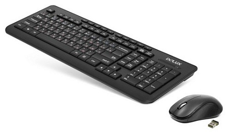 Клавиатура + Мышь USB Delux DLD-3191OGB