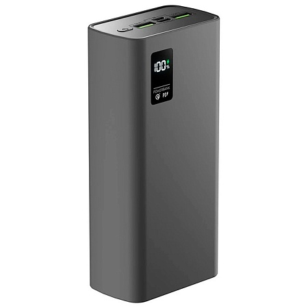 Power bank Olmio QR-30 30000mAh QuickCharge3.0 серый