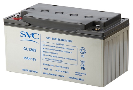 Батарея SVC GL1265 12В 65 Ач