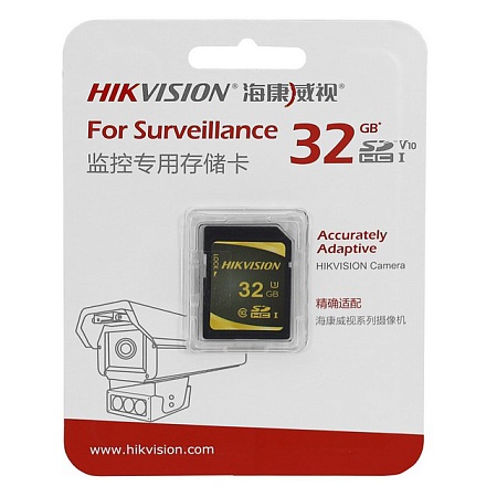 Карта памяти SD 32GB Hikvision HS-SD-P10/32G