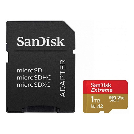 Карта памяти MicroSD 1TB SanDisk Extreme SDSQXA1-1T00-GN6MA