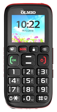 Мобильный телефон Olmio C17 Черный