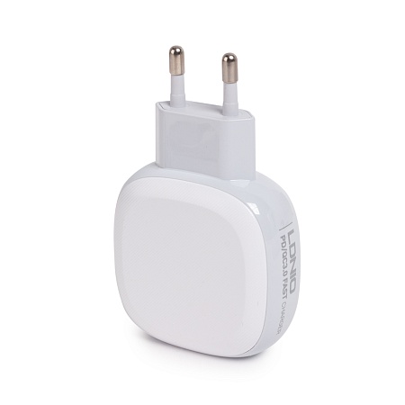 Универсальное зарядное устройство LDNIO A3510Q 2*USB A/1*USB Type C Белый Универсальное зарядное устройство LDNIO A3510Q 2*USB A/1*USB Type C Белый