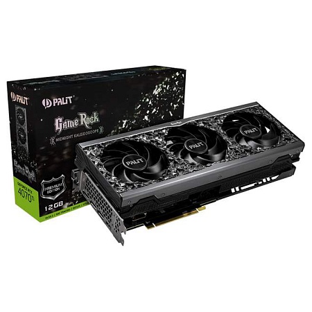 Видеокарта 12Gb PALIT RTX4070Ti GAMEROCK PREMIUM 12GB NED407TS19K9-1045G