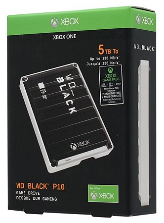 Внешний жесткий диск 5 TB WD Black P10 WDBA5G0050BBK-WESN