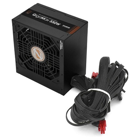 Блок питания Zalman GigaMax 550-GVII (550W),200-240VAC,88%,80+Bronze, aPFC,120mm,MB24,CPU(4+4),5xSAT