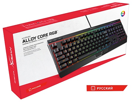 Клавиатура HyperX Alloy Core RGB Gaming HX-KB5ME2-RU