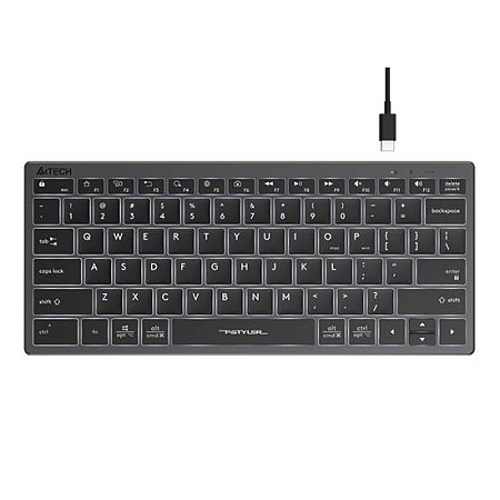Клавиатура A4tech Fstyler FX61-White-LED