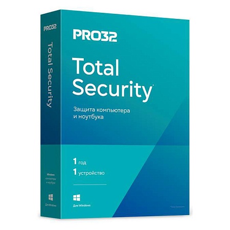 Антивирус PRO32 Total Security BOX лицензия на 1 год 1ПК