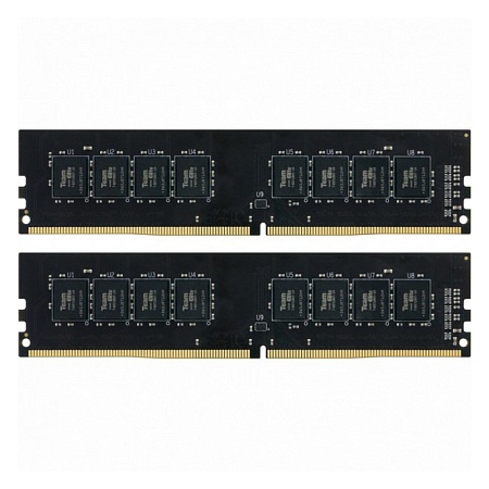 Оперативная память  16Gb Kit (2x8Gb) 2666MHz DDR4 Team Group ELITE PC4-21300 CL19 TED416G2666C19DC016