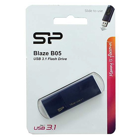 USB flash  64GB Silicon Power Blaze B05 SP064GBUF3B05V1D violet