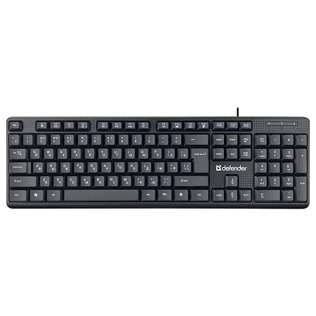 Клавиатура Defender Daily HB-162 RU черный