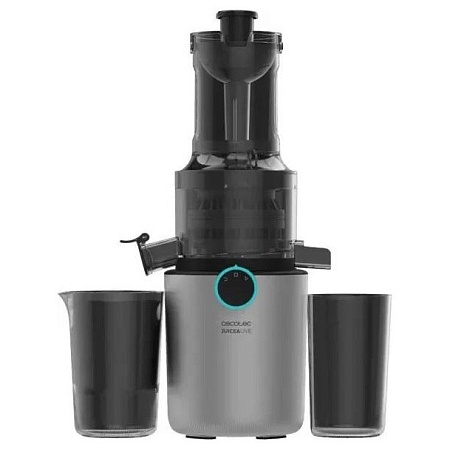 Соковыжималка шнековая Cecotec Juice&Live 1500 Slim серый