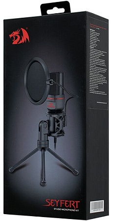 Микрофон Defender Redragon Seyfert GM100 Black Микрофон Defender Redragon Seyfert GM100 Black