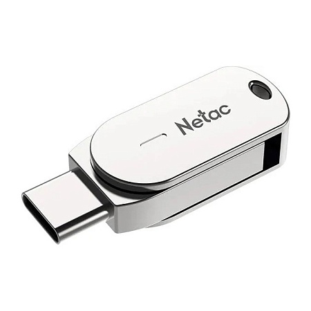 USB Флеш 64GB 3.2 Netac U785C OTG NT03U785C-064G-32PN серебристый