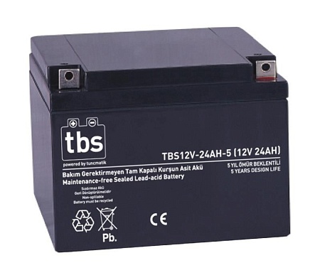 Батарея Tuncmatik TBS 12V-24AH-5