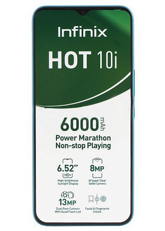 Смартфон Infinix HOT10i 2+64GB Heart of Ocean